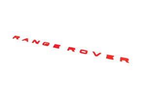 Напис червоний (тип-5) для Тюнінг LandRover Range Rover