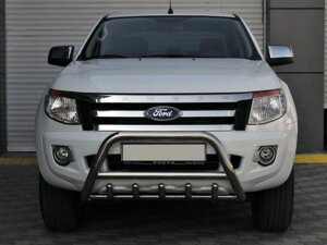 Передній захист WT003 (нерж.) для Ford Ranger 2011-2022 рр