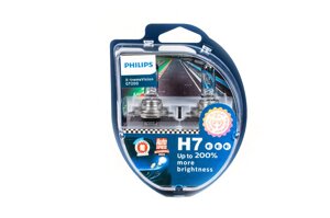 Лампа головного світла Philips H7 55W 12972GT Racing Vision -2024200%