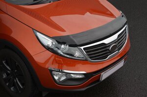 Дефлектор капота (EuroCap) для Kia Sportage 2010-2015 рр