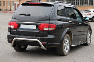 Задня дуга AK007 (нерж) для SsangYong Kyron 2008-2024 рр