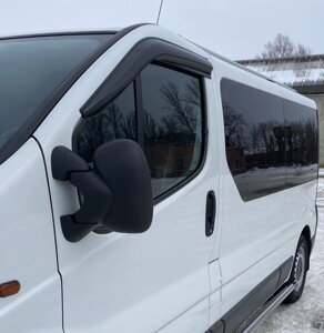 Вітровики (2 шт., EuroCap) для Renault Trafic 2001-2015 рр