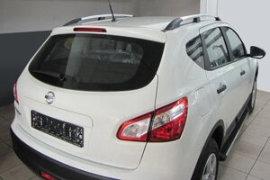 Рейлінги ХРОМ Для -20242 версії, Пластикові ніжки для Nissan Qashqai 2007-2010 рр