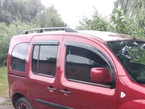 Рейлінги Skyport (чорні) Максі база для Renault Kangoo 2008-2020 рр