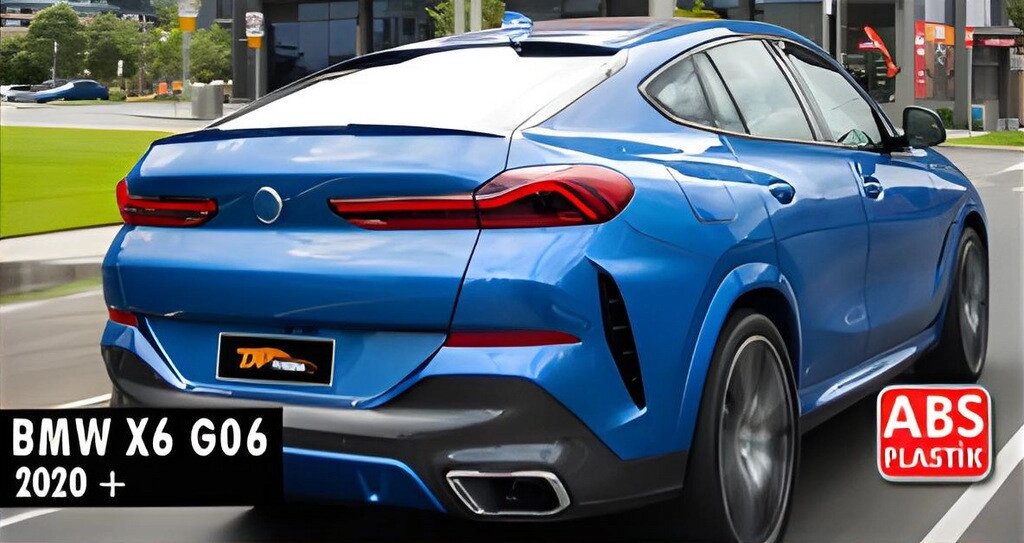 Спойлер DPT (чорний) для BMW X6 G06 2019-2024 рр від компанії Digital Designs Ukraine - фото 1