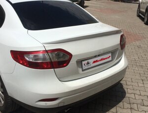 Спойлер (під фарбування) для Renault Fluence 2009-2016 рр