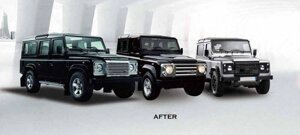 Тюнінг комплект обвісів для Land Rover Defender 1986-2016 рр