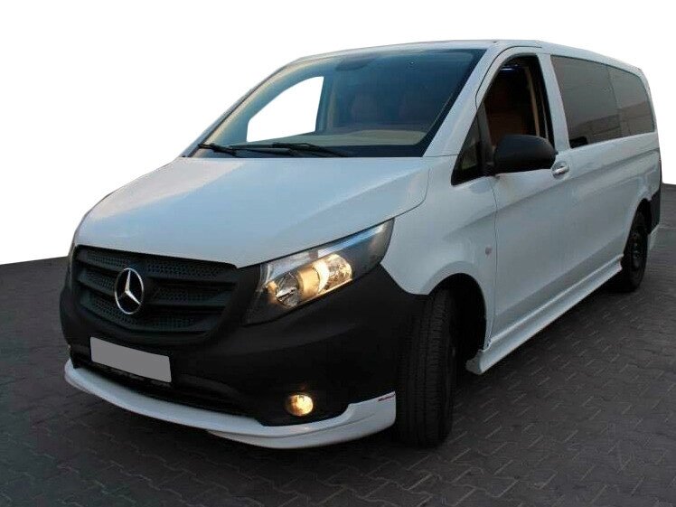 Тюнінг обвіс на передній бампер (під фарбування) для Mercedes Vito / V-class W447 2014-2024 рр від компанії Digital Designs Ukraine - фото 1