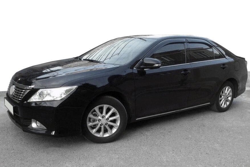 Вітровики (4 шт, HIC) для Toyota Camry 2011-2018 рр від компанії Digital Designs Ukraine - фото 1