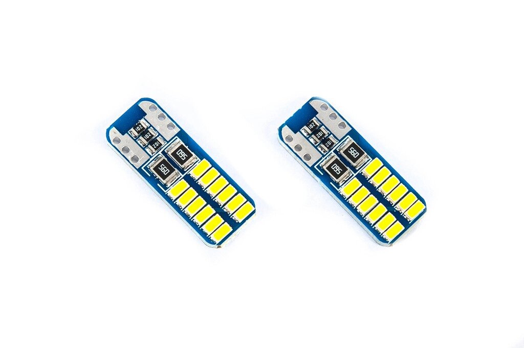 Вказівна лампа Niken W5W 12V 24 LED (2шт) від компанії Digital Designs Ukraine - фото 1