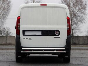 Задня дуга AK002/1-Подвійний (нерж.) для Fiat Doblo II 2010-2022 рр