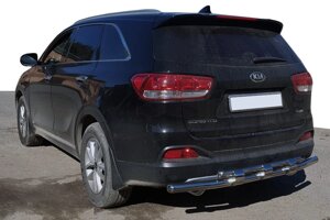 Задня дуга AK015 (нерж.) для Kia Sorento XM 2009-2014рр