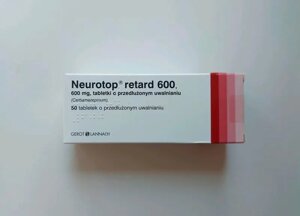 Neurotop retard 600mg 50 шт карбамазепін Неуротоп невротоп Європа Нейротоп