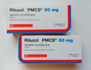Riluzol 50 мг 56 шт Рілузол Рилузол Європа