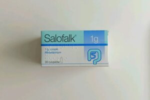 Salofalk 1г 30 свічок Салофальк