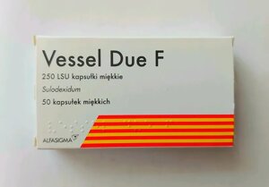 Vessel Due F Вессел дуе вессел дуе 50 капсул Польща ціна