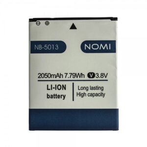 Акумулятор Nomi NB-5013, NB-5012 для i5012 EVO M2, i5013 Evo M2 Pro 2050mAh (T1034)