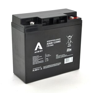 Акумуляторна батарея azbist super AGM azbist ASAGM-12200M5 12 V 20 ah