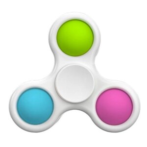 AntiStress Toy Trend-Box Symip Dimple White Spinner - 3 Голови