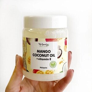 Ароматизована олія для обличчя, тіла та волосся Top Beauty банка 250 мл Mango-Coconut
