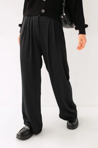 Cooloti атласні штани Flow - чорний колір, 26p (є розміри)