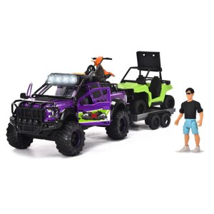 Автомобіль зі звуковими та світловими ефектами Dickie Toys Ford Raptor 38 см (OL218366)