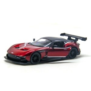 Автомодель легкова 5" Kinsmart KT5407FW "Aston Martin Vulcan" With printing 1:38 Червоний