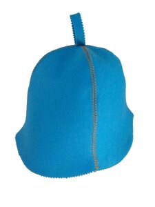 Банна шапка Luxyart штучне хутро блакитний (LС-409)