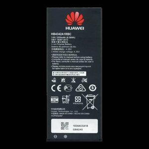 Батарея huawei HB4342A1rbc huawei Y5 II, Y6 honor 4A SCC-U21, SCL-TL00, SCL-ALOO