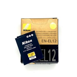 Батарея nikon EN-EL12 (P300, S1000pj, S1100pj, S6000, S610, S6100, S610C, S620, S630, S640, S70, S710, S8000,