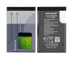Батарея Nokia/Microsoft Nokia BL-4C (2650, 5100, 6100, 6101, 6300, 6131, 6125, 1661, 6170, 6230, 6230i, 6260)