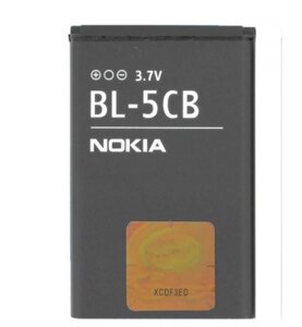 Батарея Nokia/Microsoft Nokia BL-5CB (1800, 113, 1280, 1616, C1-02) 800 мА·год