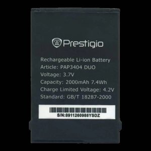 Батарея Prestigio PAP3404 Prestigio MultiPhone 3404 Duo [Original PRC]