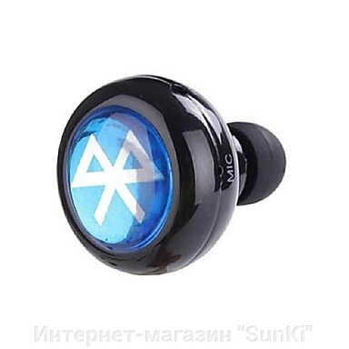 Бездротові навушники AirBeats Bluetooth Stereo Headset Black (SUN0020) від компанії Інтернет-магазин "SunKi" - фото 1