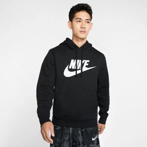 Бомбер чоловічий Nike Nsw Club Hoodie M Чорний (BV2973-010)