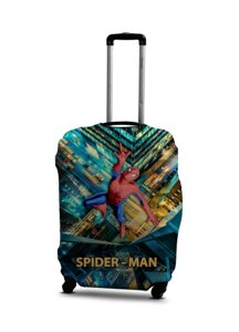 Чохол для валізи Coverbag людина-павук S принт 0419