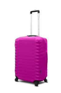 Чехол для чемодана Coverbag M рожевий