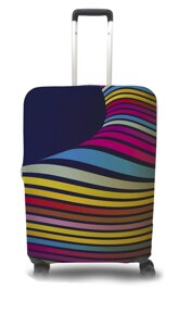 Чехол для чемодана Coverbag хвилі L принт 0402