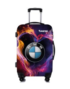 Чохол для валізи Turister модель Multicolor M Різнобарвний (TM_093M)