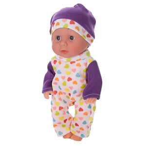 Дитяча іграшка "Пупс із ванночкою" Bambi 9615-8 пупс 23 см Фіолетовий