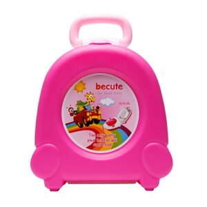 Дитячий дорожній горщик BECUTE Travel Potty Рожевий (SUN4998)