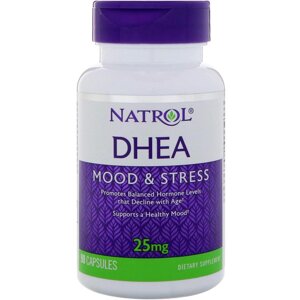 ДГЕА дегідроепіандростерон DHEA Natrol 25 мг 90 капсул