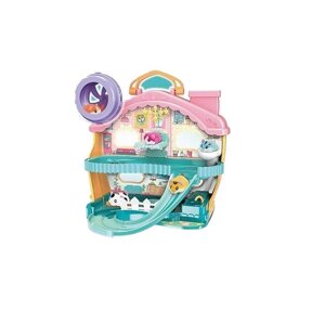 Будиночок з треком Yufeng Little Hamsters Play Set 32x15x27 см Multicolor (149187)