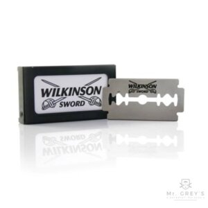 Двосторонні леза Wilkinson Sword для T-подібних верстатів блок 20 уп. по 5 шт. (W0033)