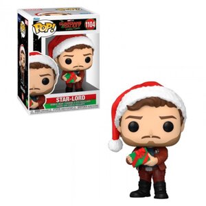 Фігурка Funko POP! Зірковий лорд Star-Lord Марвел Marvel Пристражі галактики Guardians of the Galaxy Holiday