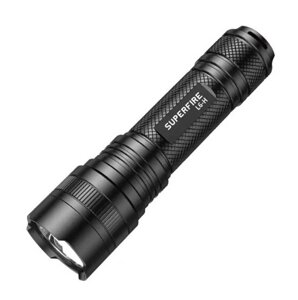 Ліхтарик ручний акумуляторний SuperFire L6-G 2000 Lumen IP46 Black