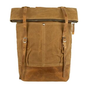 Міський рюкзак Fisher Ролл Топ roll top FC-1792 45x36x12 см Світло-коричневий (23027)