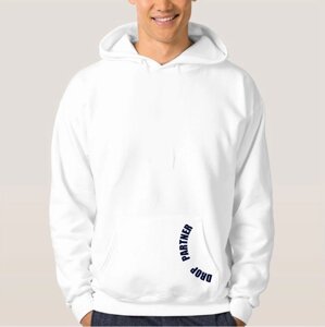 Худі (кенгуру) DROPPARTNER Merch Premium Classic Hooded Sweat з принтом L / 50 Біле (SUN_DP015L)