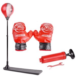 Ігровий боксерський набір Yufeng Boxing Speed Ball 53 х 21 х 130 см Red (121211)