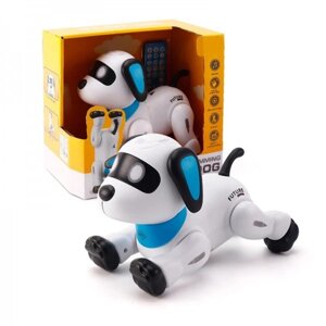 Іграшка собака на радіокеруванні KOOQI З Режимом Програмування Інтерактивний На Акумуляторі Білий (571)